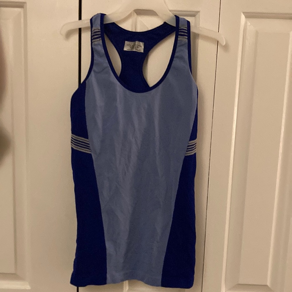 XS Blue athleta tank top